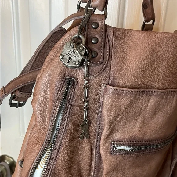 Free People Brown Leather Shoulder Bag - Picture 8 of 8